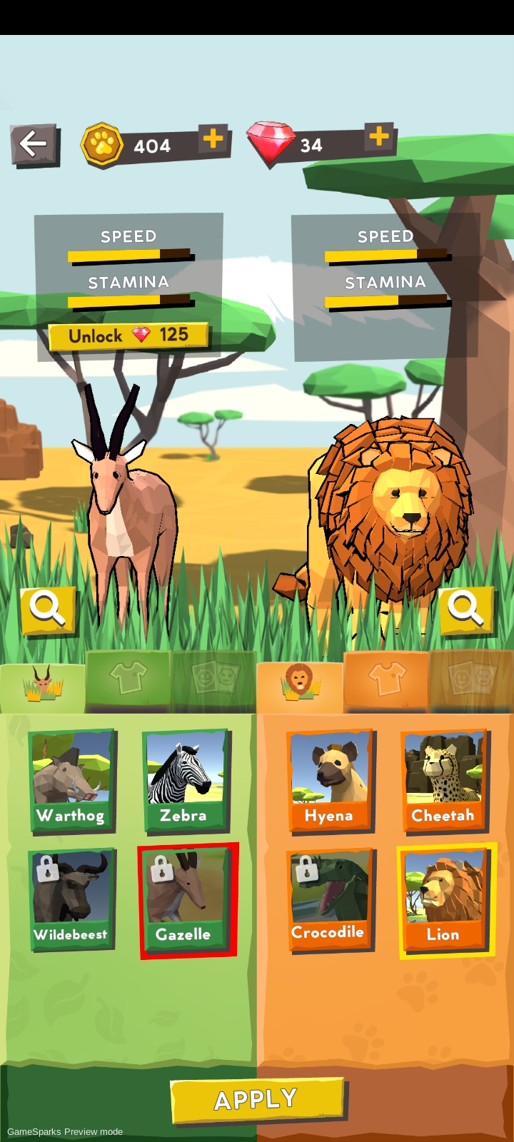 savanna hide and seek-screenshot#1