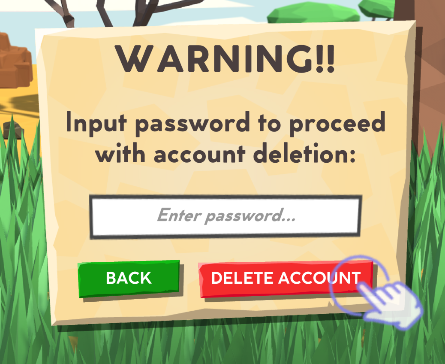 Verify Delete Account